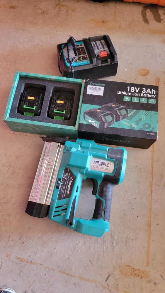 Enegitech nail gun deals