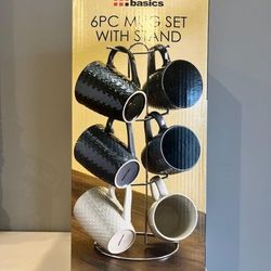 Mug Set With Stand (Unused)