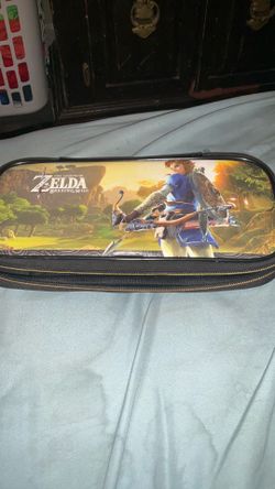 The legend of Zelda breath of the wild Nintendo switch carrying case The legend of Zelda breath of the wild Nintendo switch carrying case