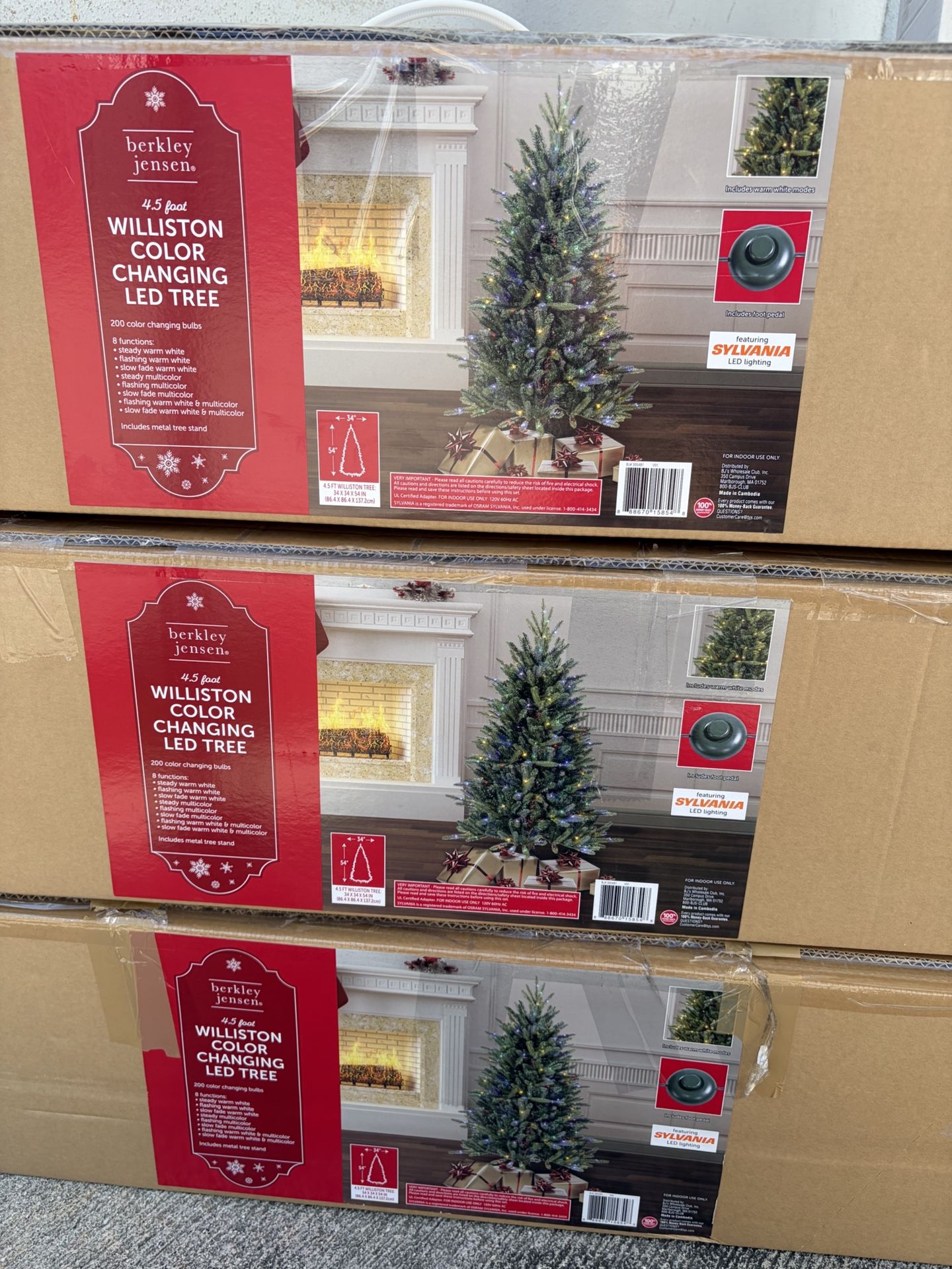 4.5 ft Christmas Trees