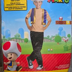 Super Mario Toad Costume 