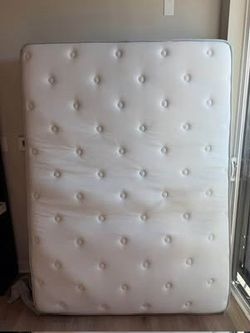 Green Tea Cooling Swirl Memory Foam Hybrid Mattress - Full