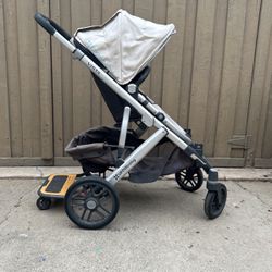 Uppa Baby Stroller With Bassinet & Car seat 
