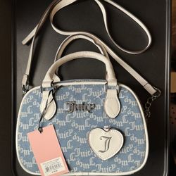 juice couture denim crossbody (2) and wallet