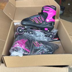 15 Pairs HIBOY INLINE SKATE , Color Pink, US Size 5-8