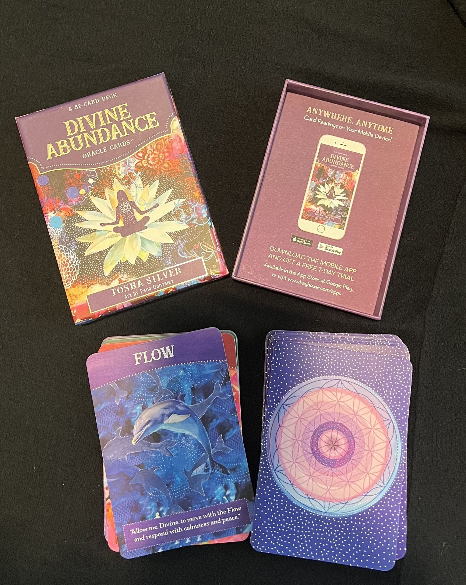 Divine Abundance Oracle Card Set **New**