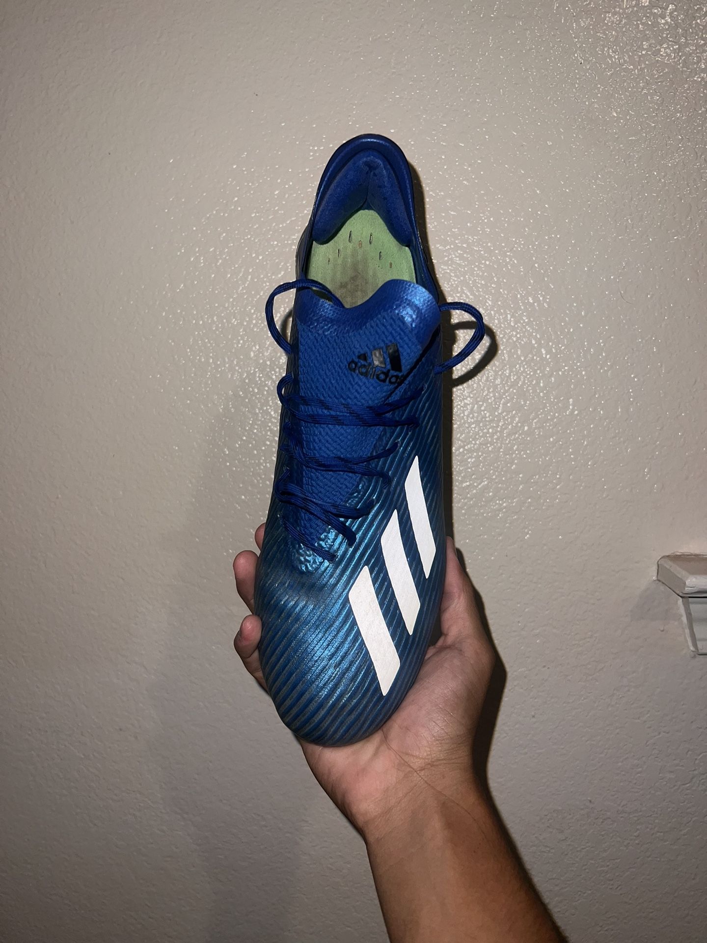 Adidas X FG Navy Blue Mens Rare Football Soccer Cleats US