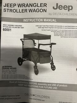 Jeep Wrangler Stroller Wagon
