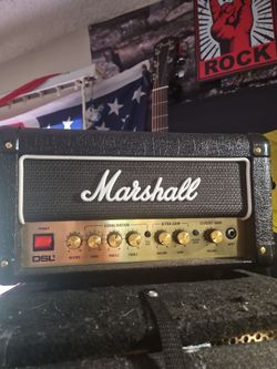 Marshal dsl1.  1watt tube amp with footswitch