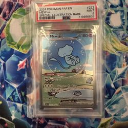 Pokemon Mew Ex #232 (Bubble Mew) PSA 9 