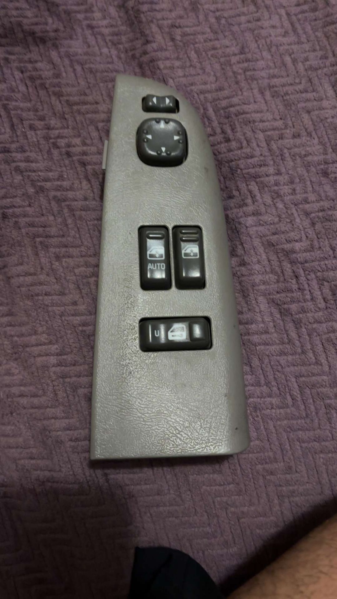 Driver side window control