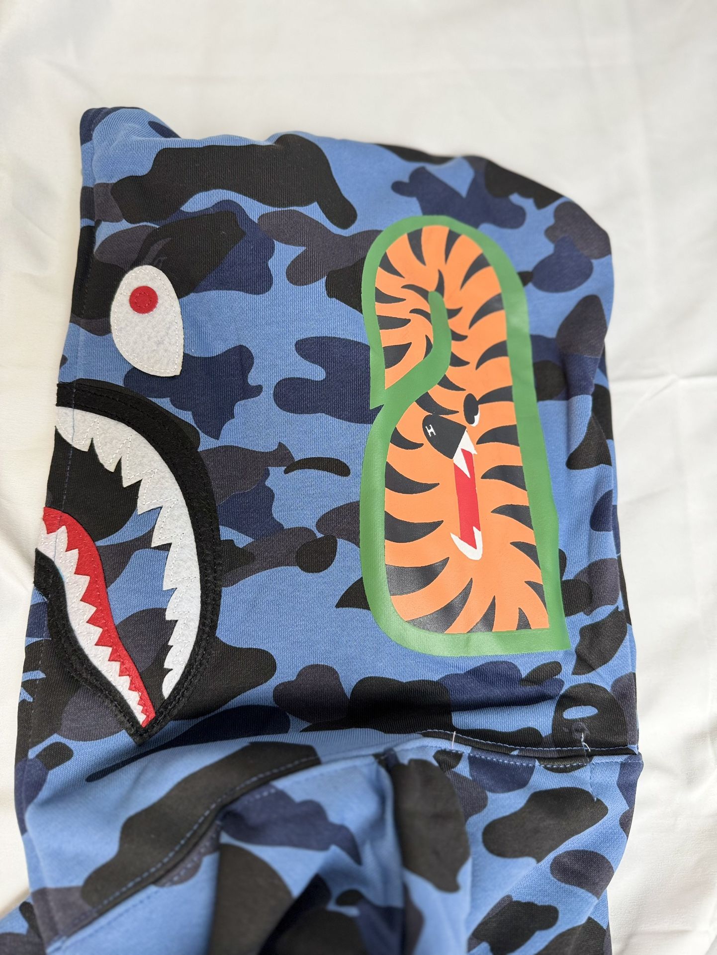 Bape Blue Camo Hoodie