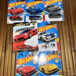 Hotwheels Ferrari Set 