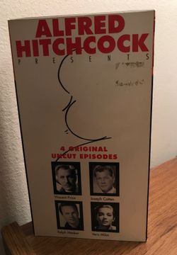 Alfred Hitchcock presents for uncut episodes VHS