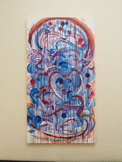 Original Abstract acrylic Artwork