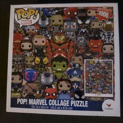 Funko Pop! Marvel Collage Jigsaw Puzzle 1000 Pieces Cardinal Games New in Box