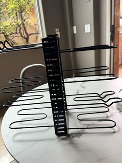Pots and Pans Organizer Under Cabinet 16.6", 8-Tier Adjustable Rack
