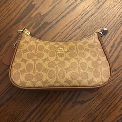 Beige Teri Coach Bag