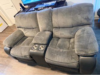 Loveseat and couch w/ Recliners