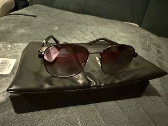 NEW Carolina Lemke Berlin CL3303-2 Black Aviator Sunglasses