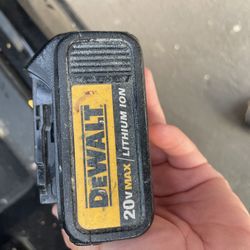 Dewalt 20v Battery