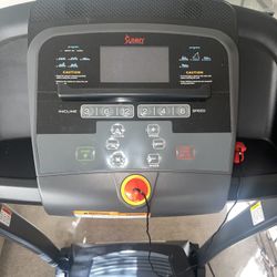 New Sunny Health and Fitness treadmill