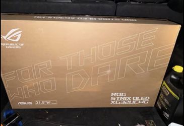 ASUS ROG Strix 32" 4K OLED Gaming Monitor (XG32UCWG) OLED, Dual Mode 4K@165Hz FHD@330Hz