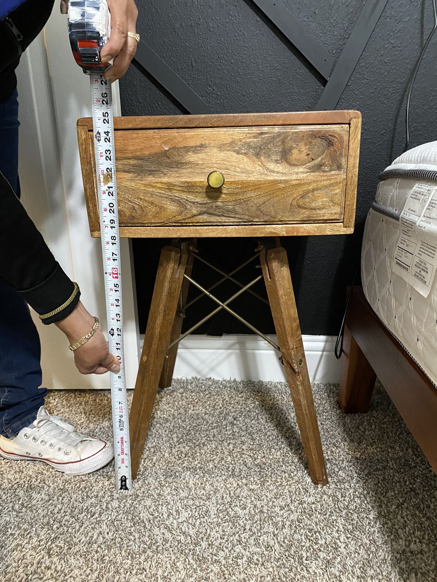 Wooden Side Dresser - Table