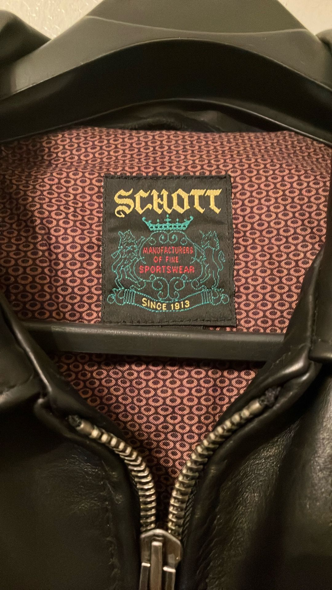 Scott Number 624 Leather Jacket