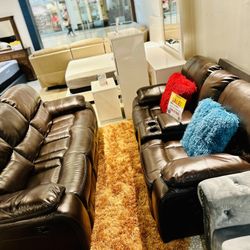 COMFY  MADRID SOFA LOVESEAT CHAIR SET ONLY $1599! EASY FINANCING 💰 SAME DAY 🚚
