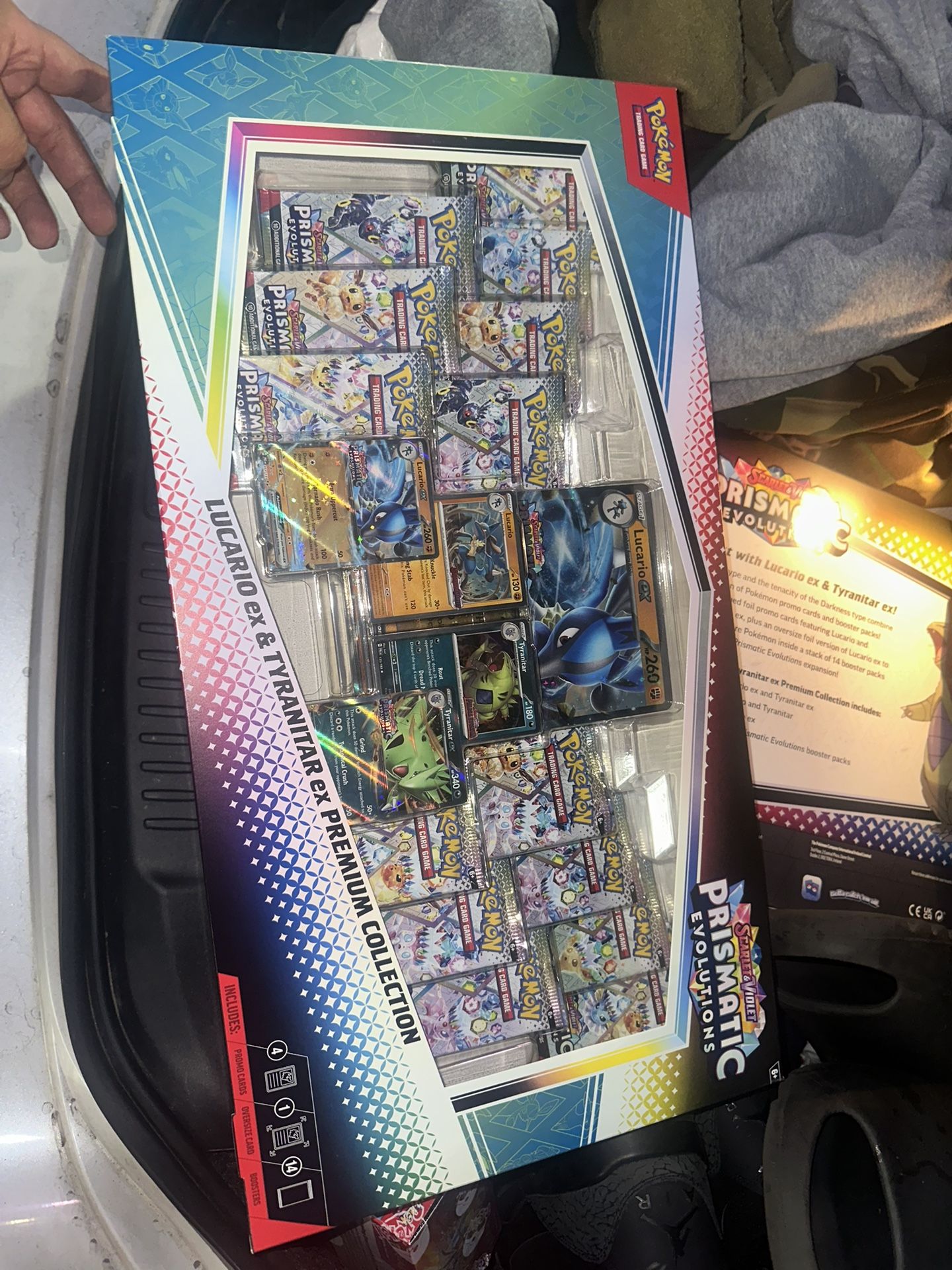 Prismatic Collection Lucario/ Tyranitar