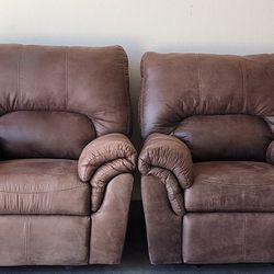 Recliner - Two Practically NEW -Rocking
