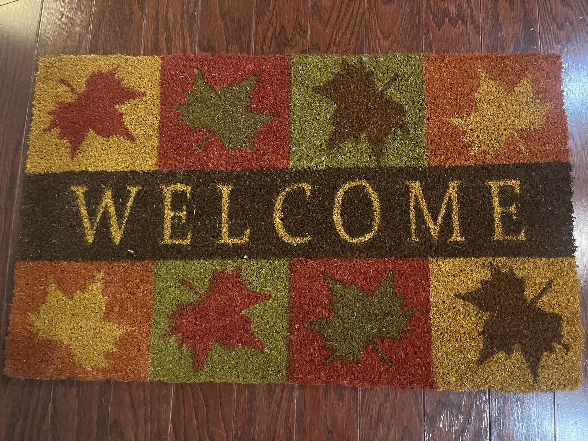 Fall Welcome Doormat