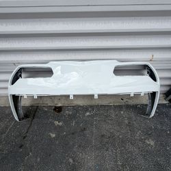 2014-2019 CHEVY CORVETTE C7 Bumper Cover - Rear Back OEM White 