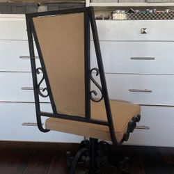 Antique Wrought Iron Chairs 
