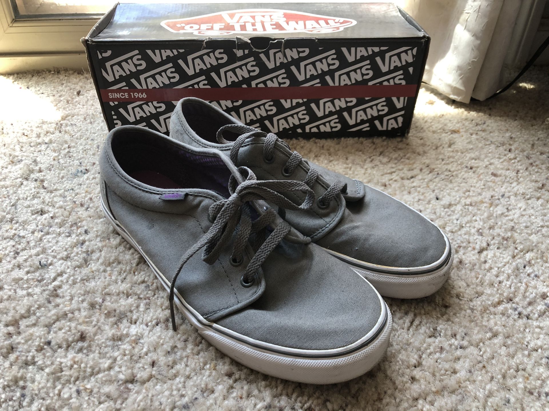 Grey Vans