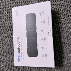 Blink Outdoor 4 Cameras - 5 Pack New Sealed