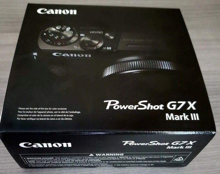 Canon G7X Mark iii