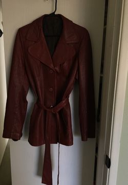 Vintage leather jacket size M