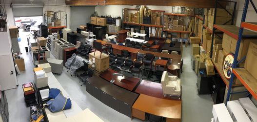New and used office furniture sale