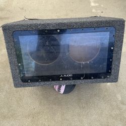JL Audio 2  10 inch Speaker Box 