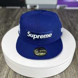 Supreme MLB New Era Box Logo Fitted Cap ‘Los Angeles’ Brand New