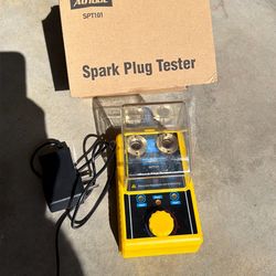Spark plug tester