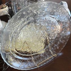 Princess House Plato Ovalado Fantasía Grande 