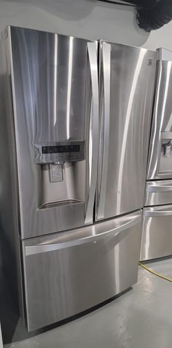 Kenmore 3-Door Stainless Steel Refrigerator
