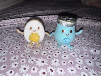 Deviled Egg and Salt Figure
