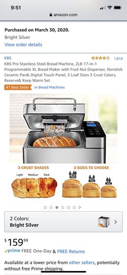 Bread Maker/Bread Machine