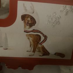 Dog Hoodie Costume - White Reindeer 
