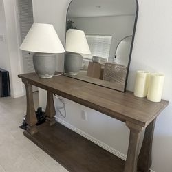 Console And Coffee Table