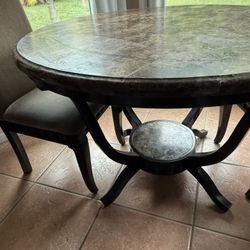 Dining Room Table And Four Chairs